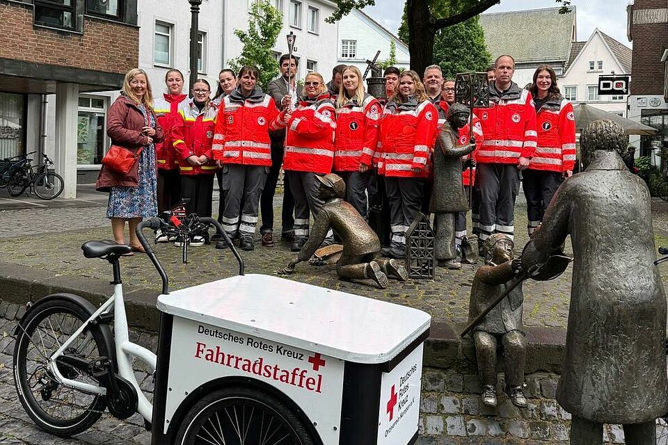 Übergabe der Fackel zur Fiaccolata 2026 Übergabe der Fackel zur Fiaccolata 2026