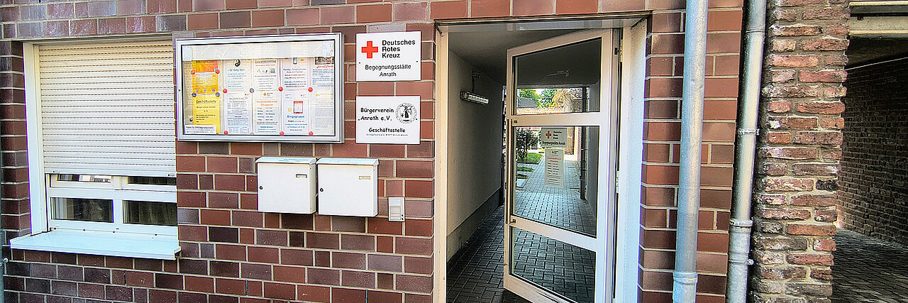 Zugang Begegnungsstätte Anrath