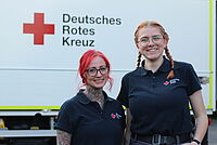 Helferinnen im Katastrophenschutz